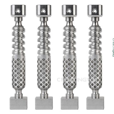 Buen precio Las piezas CNC de aluminio de precisión de acero inoxidable para esqueletos ópticos en línea