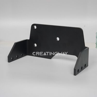 Bom preço Peças CNC de alumínio revestidas em pó de aço Fabricação personalizada Superfície de acabamento on-line