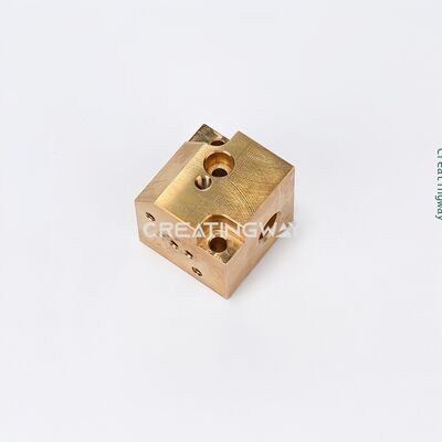 Buen precio Servicio de fresado CNC de precisión para piezas de latón personalizadas piezas de mecanizado CNC de latón en línea