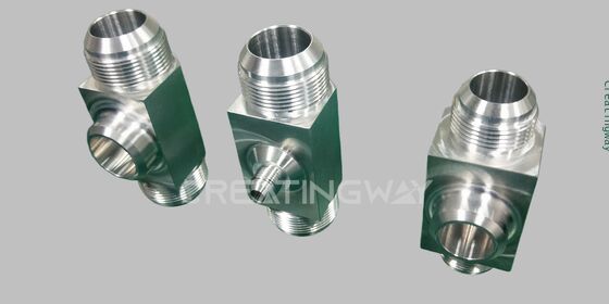Good price High Precision 5Axis Cnc Machining Aluminum Parts Custom Mechanical Components online